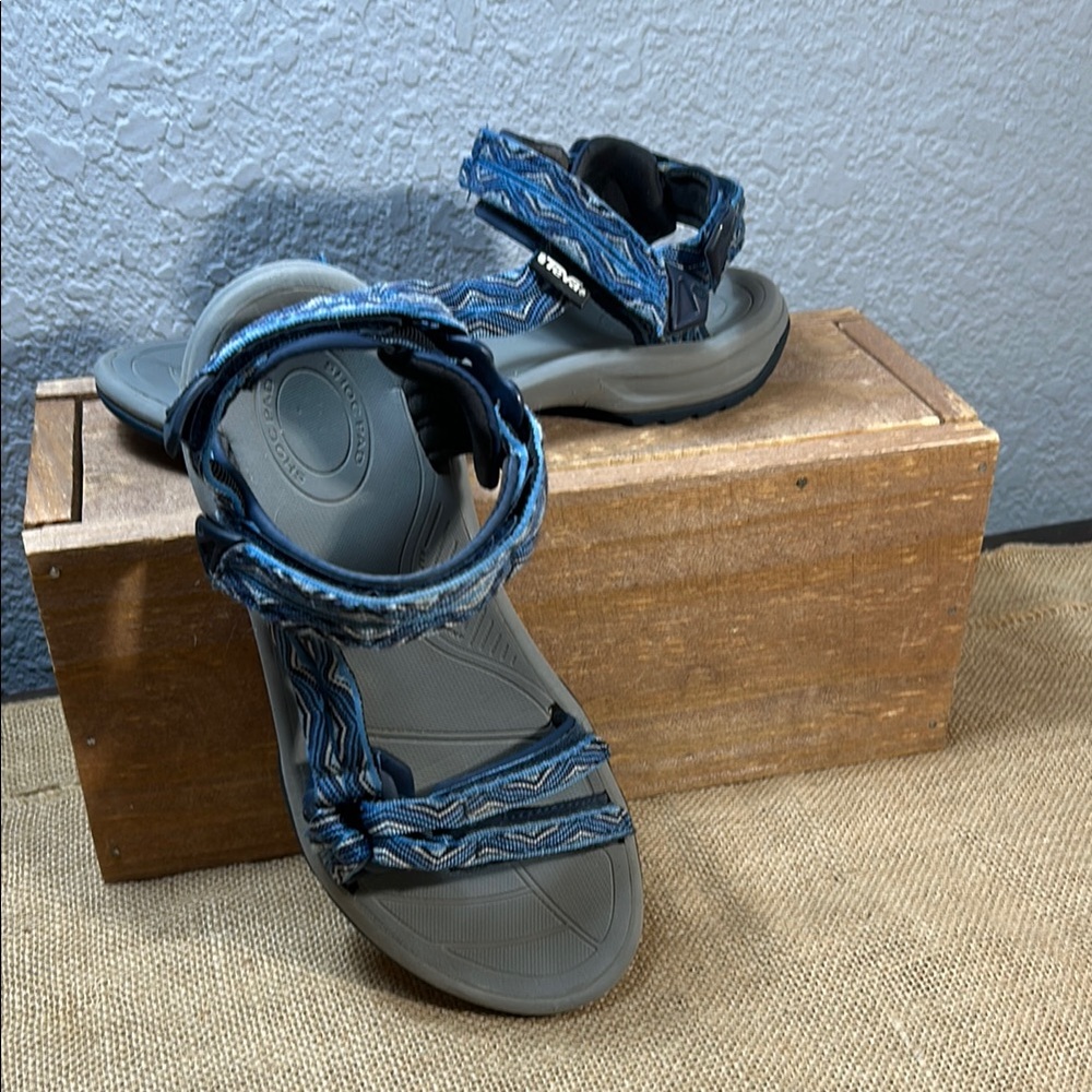 Teva Women's Sandals in Blue and Gray